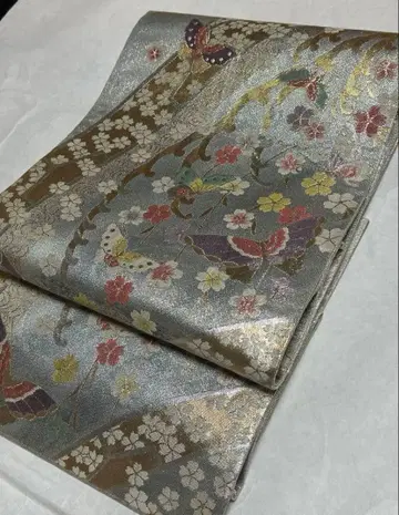 후쿠로 오비 나비 금은사