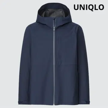 미사용에 가까운 유니클로 블록테크 후드티 (3D 컷)