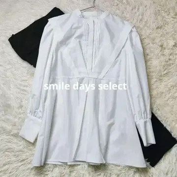 컨디션 최상 루일 에 부티크 블라우스 화이트 튜닉