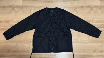 [ 새상품급 ] TAION 니코앤별주 퀼팅 다운 자켓 M 블랙