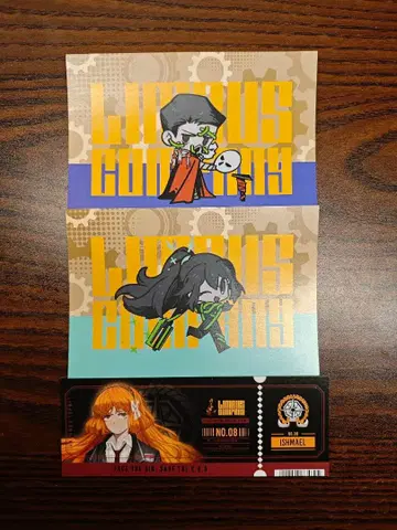 림버스 컴퍼니 limbus company 혜택 엽서