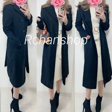 새상품급 MICHAEL KORS 마이클코어스 캐시미어 코트 블랙