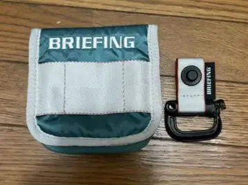 BRIEFING 골프헤드커버 파랑/화이트 카라비너 포함