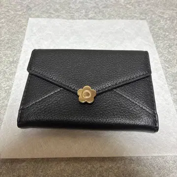 마리콴트 씨링 데이지 레터 카드 케이스 (블랙)