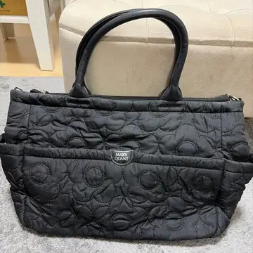 MARY QUANT 블랙 토트백