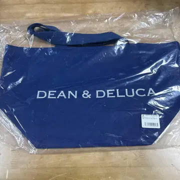 DEAN&DELUCA 차리티 토트백 라피스 블루 S 사이즈