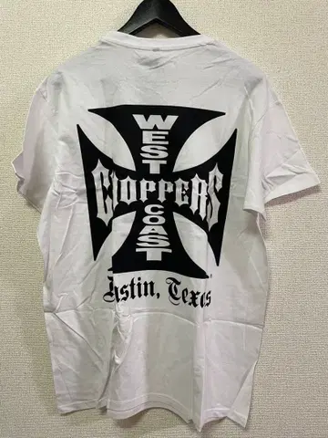 WEST COAST CHOPPERS T셔츠 L 화이트 미사용 새상품