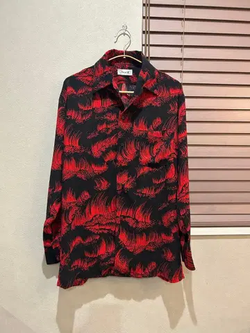 Oscar Z 긴팔 셔츠 쉬폰 셔츠