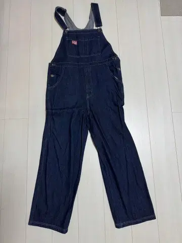 인디고 데님 오버롤