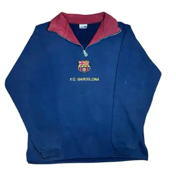 [ F.C. BARCELONA ] FC 바르셀로나 하프 지퍼 트레이닝복