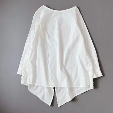 새상품급 멋스러운 비어즐리 뒤 자카드 블라우스 튜닉 보트넥