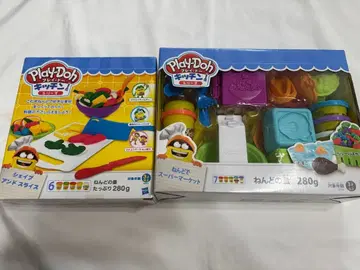 미개봉 새상품 격자 무늬 점토 주방 시리즈 2종