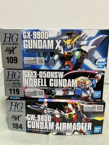 HG 건담 프라모델 묶음 판매 3종