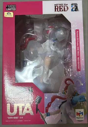 POP 원피스 'RED-EDITION' '세계의 가희' 우타 피규어