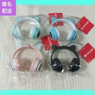 고양이 귀 헤드폰 미니어처 BC