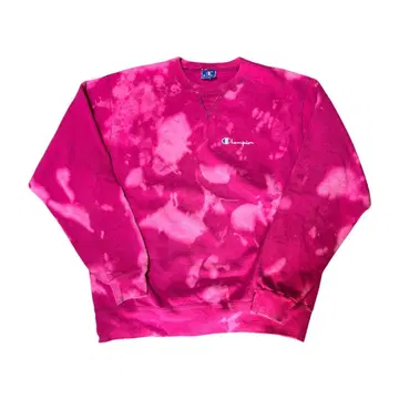 챔피언 맨투맨 타이다이 컬러 남성용 L 사이즈