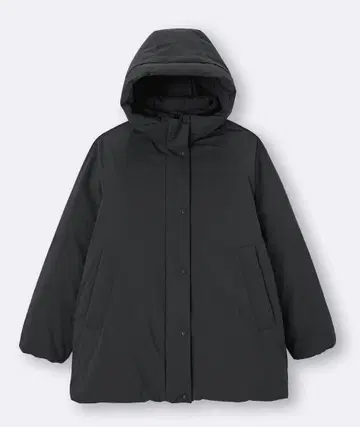 GU 웜 패디드 스티치리스 코트 다운 3XL