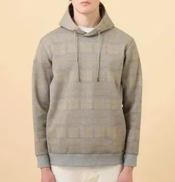 TAKEO KIKUCHI 타탄 체크 종이상자 후디