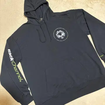 백 채널 후드티 XL