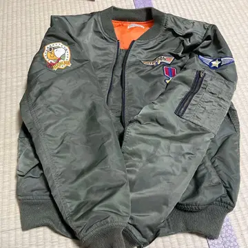 PEANUTS 스누피 MA-1 플라이트 자켓 M 사이즈