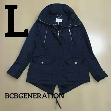 BCBGENERATION 롱 마운틴 후드티 네이비 L