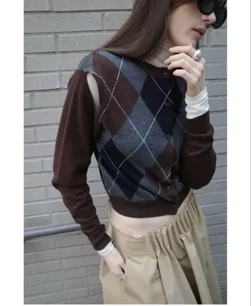 CLANE ARRANGE KNIT TOPS 사이즈 1 니트 정품