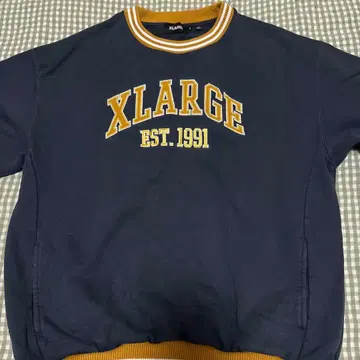 XLARGE 트레이닝복 M 네이비 로고