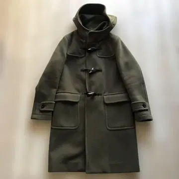 투모로우랜드 맥피 더플 코트 카키