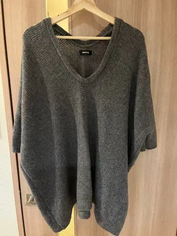 ZUCCA 그레이 니트