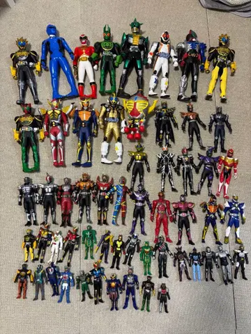 가면라이더 특촬물 소프트 비닐 묶음 판매