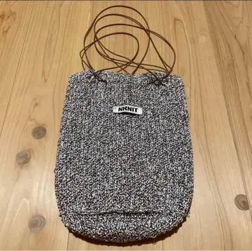 [ NKNIT ] 리버서블 루프 니트 백