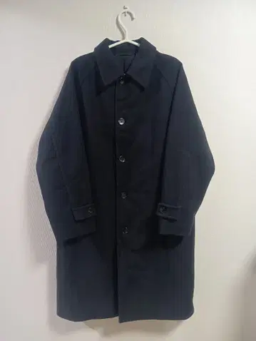 GU 코지 멜톤 발마칸 코트 M 블랙