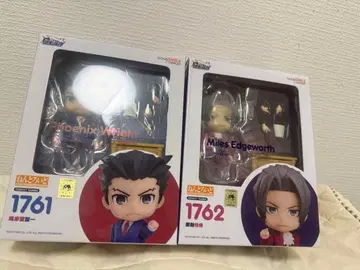 역전재판 넨도로이드 나루호도 류이치 미츠루기 레이지 세트