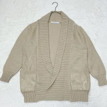 스픽 앤 스팬 숄 가디건 울 모헤어