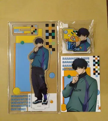 세바 나츠키 Sakamotodays 아크릴 스탠드 아크릴 배지 브로마이드