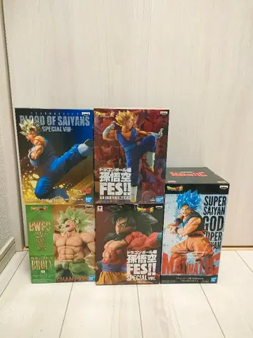 드래곤볼 피규어 5세트