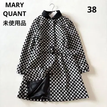 미사용품 MARY QUANT [ 정가 3.3 ] 핏&플레어 롱 코트 38