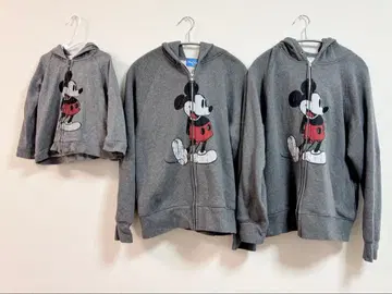 디즈니랜드 후드티 3벌 세트
