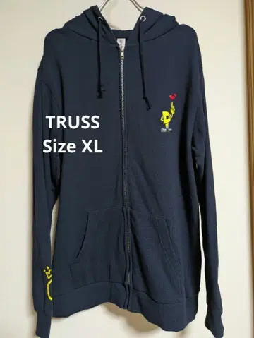 TRUSS 집업 후드티 XL