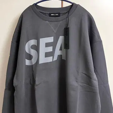 새상품! WIND AND SEA 윈드앤씨 빅 로고 맨투맨