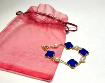 [ 새상품 미사용 ] 오사카 간사이 만박 콩고 라피스라줄리 팔찌 블레스