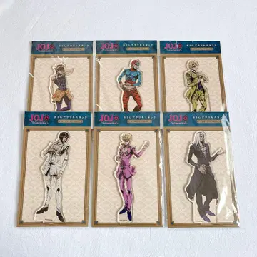 죠죠 황금의 바람 AGF2019 BIG 아크릴 스탠드 경호팀