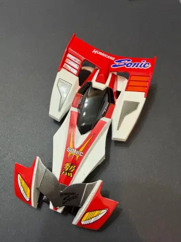 미니 사륜구동 허리케인 소닉 플라스틱 바디 페인팅 완료