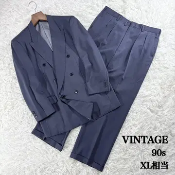 [빈티지] 더블 셋업 수트 90s 퍼플 빅 사이즈