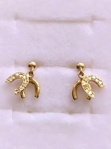 K14 다이아몬드 귀걸이