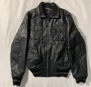 가죽 자켓 블랙