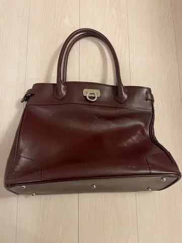 황실 납품  denHAMANO 가죽 토트백