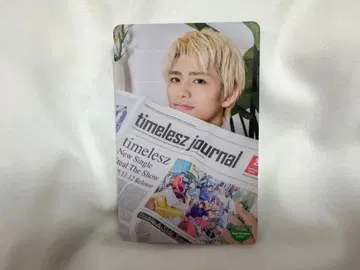 timelesz 사토 쇼리 시노즈카 다이키 트레이딩 카드