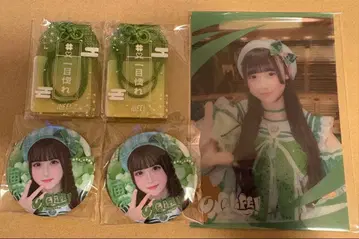 iLiFE! 와카바노아 캔 배지 아크릴 부적 클리어 카드 무도관