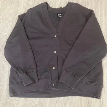 ZARA 스냅 버튼 오버 사이즈 자켓 L 그레이